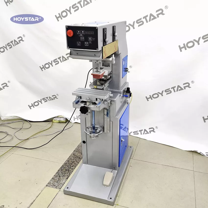 1 spalvoto tampografinio spausdinimo mašina