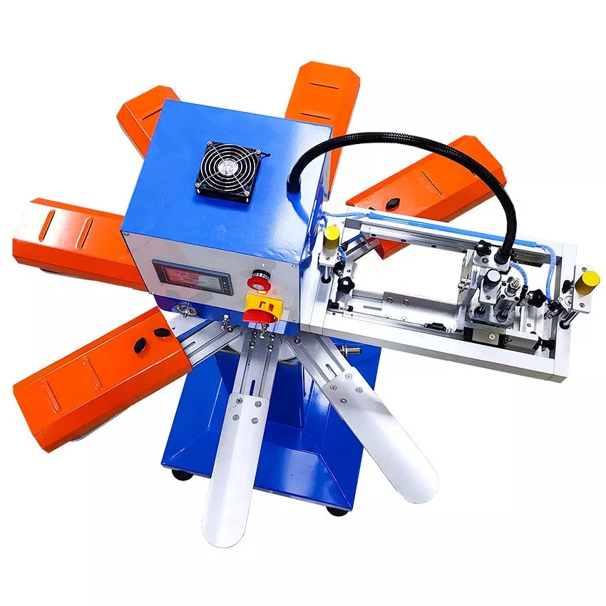 Neslystančios kojinės šilkografijos mašina