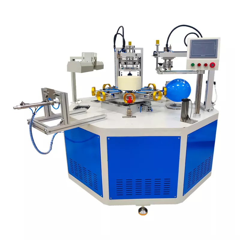 Automatinė 2 spalvų balionų šilkografijos mašina