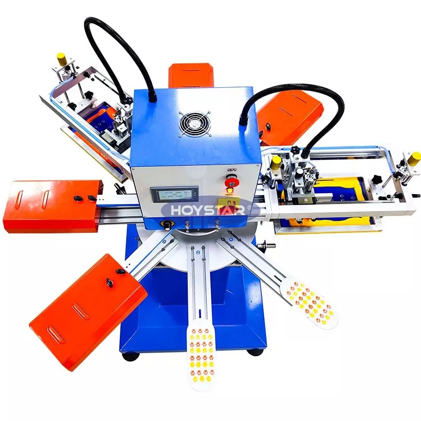 2 Colors Socks Screen Printing Machine