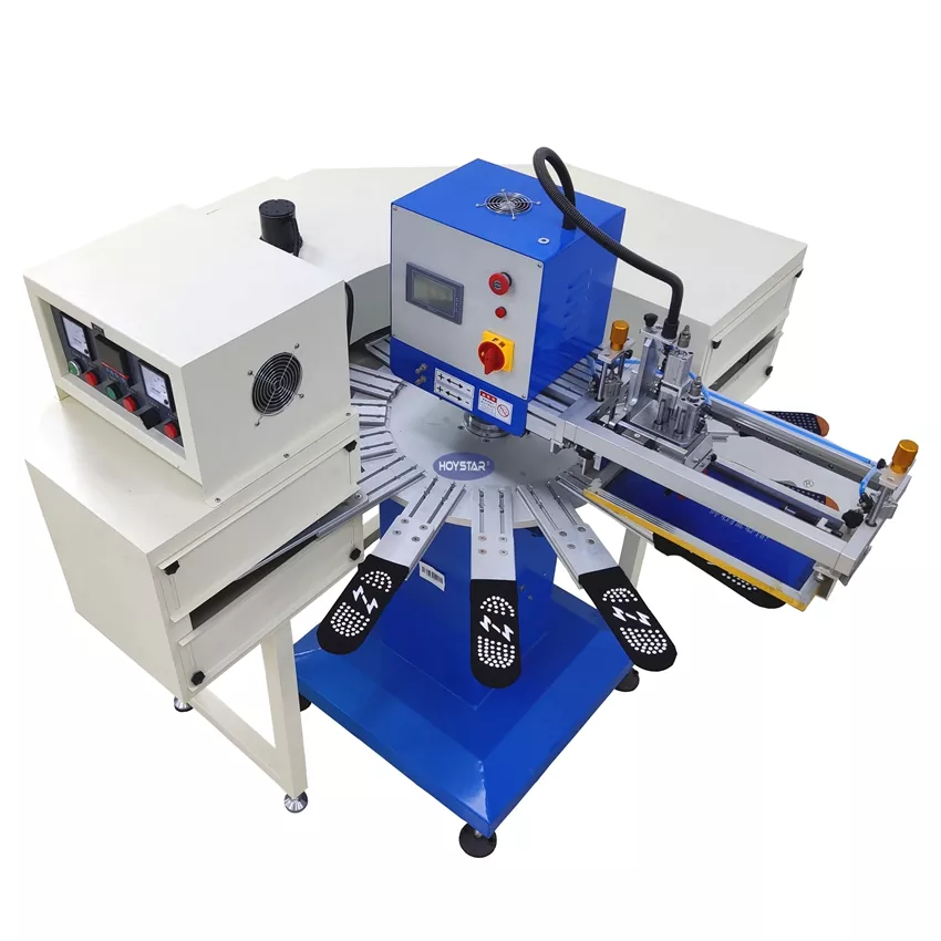 Didelio dydžio kojinių šilkografijos spausdinimo mašina